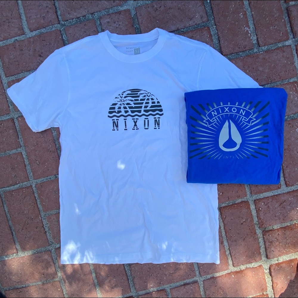 2 Nixon shirts